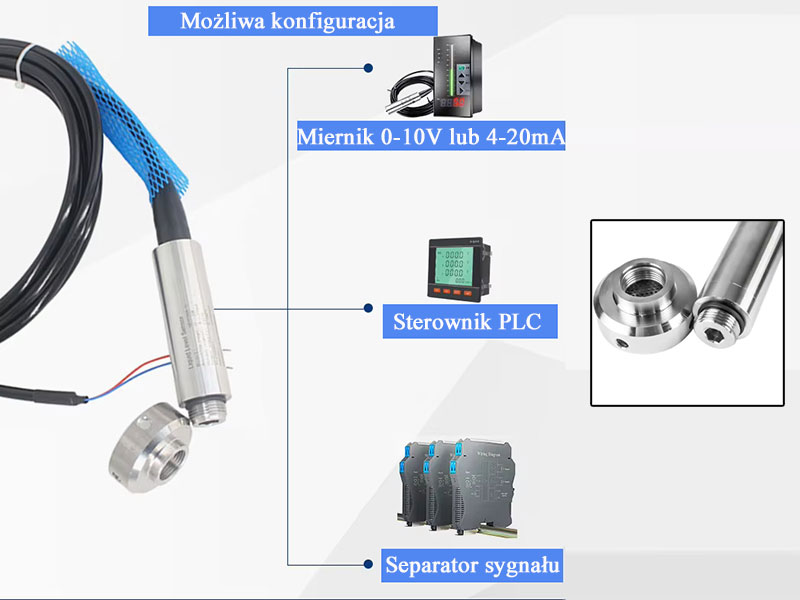Zastosowanie sond hydrostatycznych z wyjściem 0-10