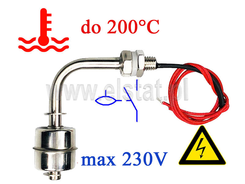 Regulator poziomu do wody gorącej