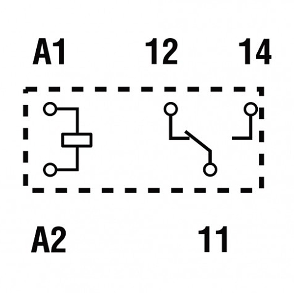 Przekaźniki Finder 40.51_schemat