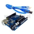 Klon Arduino UNO; kabel USB;  Atmega328