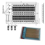 Płytka stykowa -prototypowa  1680 pól