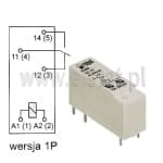 Przekaźnik Relpol, RM96-3011-35-1012, 12VDC; 8A; 1x styk przełączny