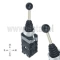 Joystick przemysłowy 4 pozycyjny, przełącznik 1+ 4 pozycyjny, NO, chwilowy, ZD2-PA24