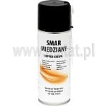 Smar miedziany do 1100 °C; 100ml.; spray;  zapobiega „zapiekaniu się” metali.