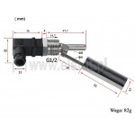Czujnik poziomu wody do 85 stopni Celsjusza, wymiary