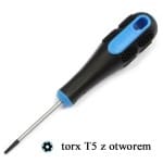 Wkrętak Proskit T5Hx50 TORX-H, torx